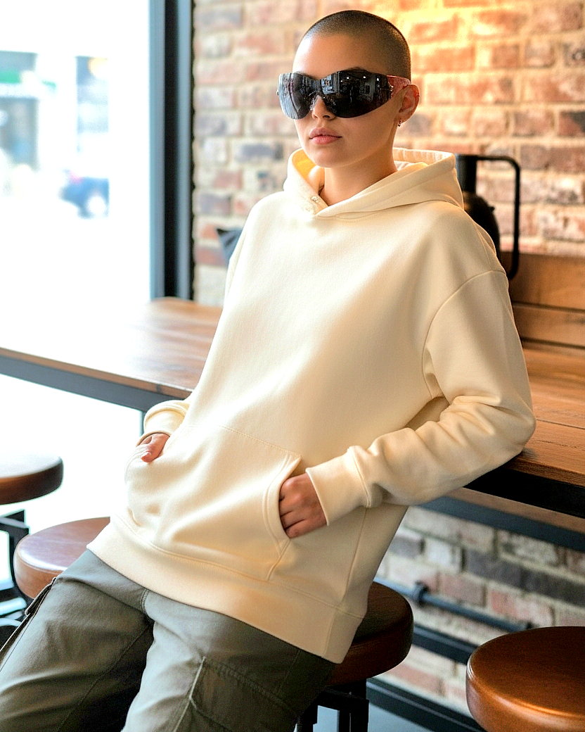 Wrap-Around Rimless Star Sunglasses