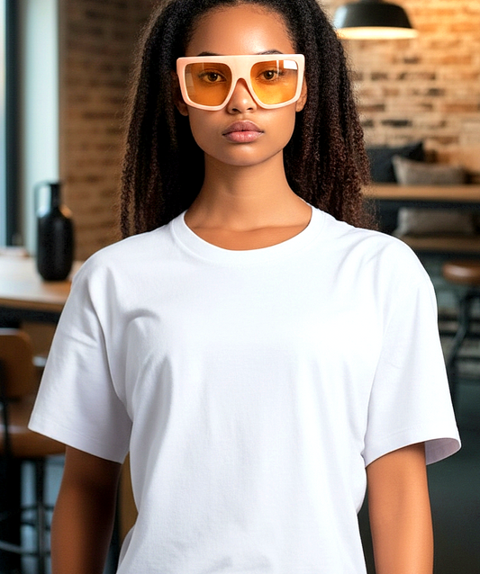 Leisure Oversized Flat-Top Sunglasses