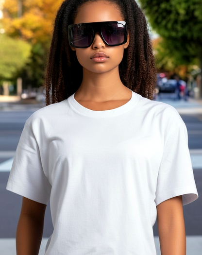 Leisure Oversized Flat-Top Sunglasses