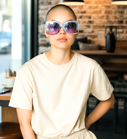 Oversized Luxury Rhinestone Sunglasses