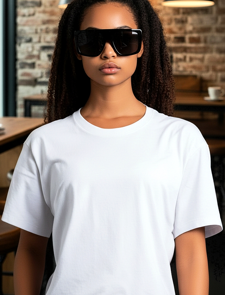 Leisure Oversized Flat-Top Sunglasses