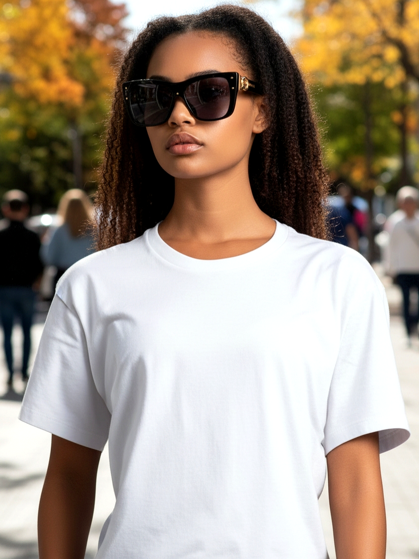 Chic Oversized Cat-Eye Sunglasses