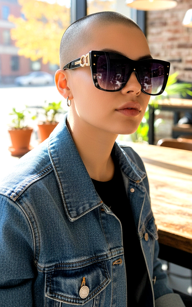 Chic Oversized Cat-Eye Sunglasses