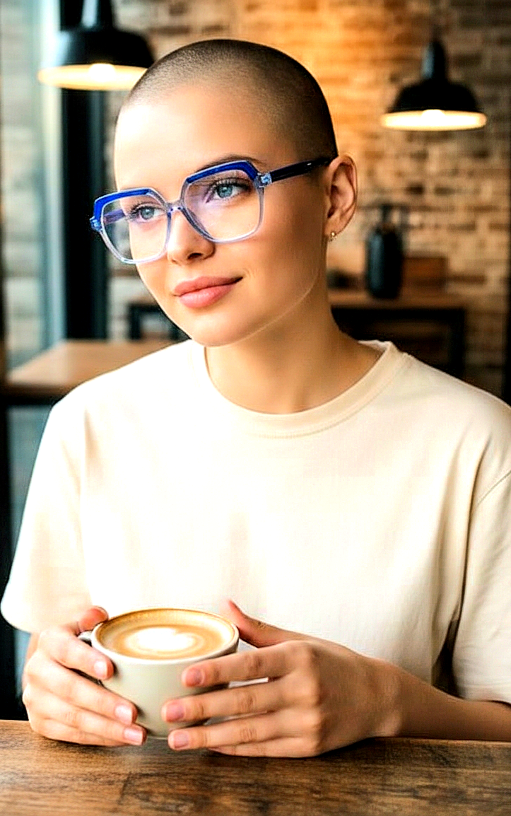 Dual-Tone Frames Polygon Anti-Blue Light Reading Glasses
