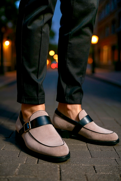 Italian Genuine Leather Penny-Loafers