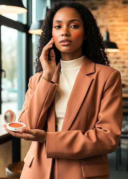 JTEN'S Compact Radiant Silk Highlight Blush-Powders