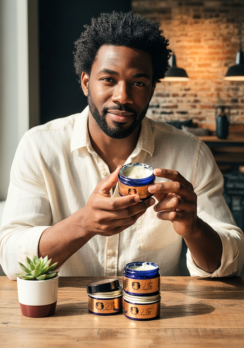 JTEN'S Organic Ivory Homemade Hair Paste