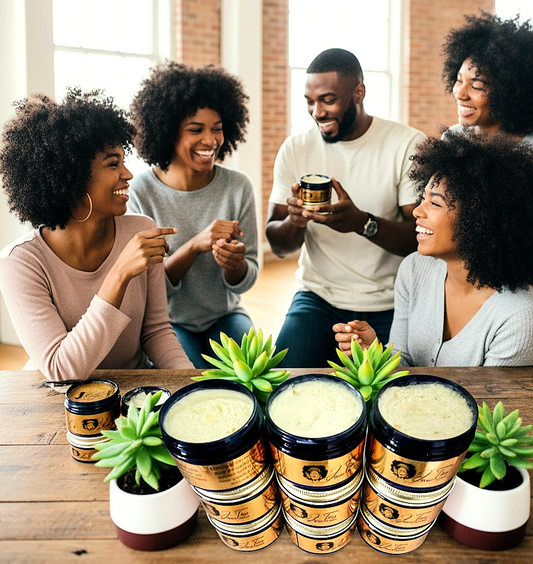 JTEN'S Organic Ivory Homemade Hair Paste