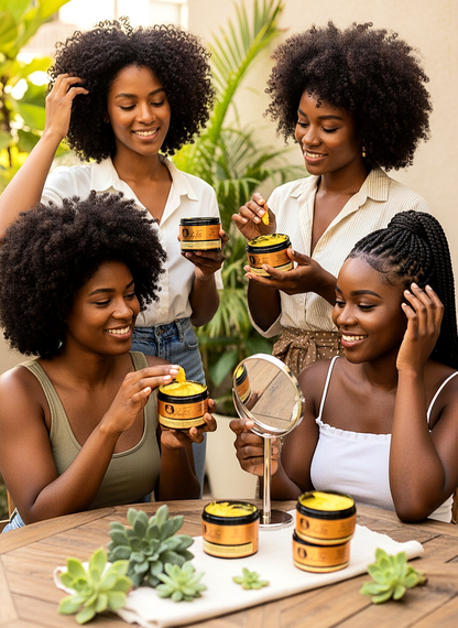 JTEN'S Organic Yellow Homemade Hair Paste