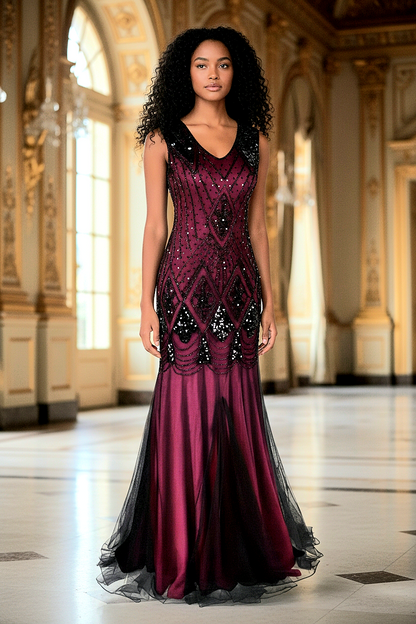 Elegant Sequins Mermaid Dress