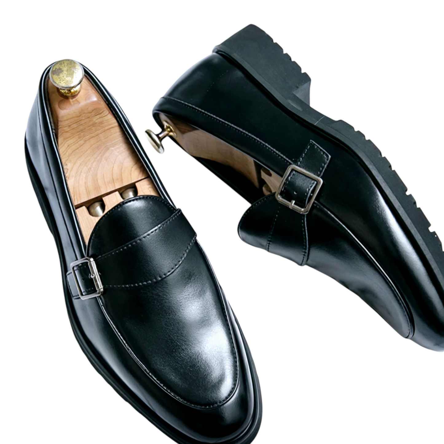 Italian Genuine Leather Penny-Loafers