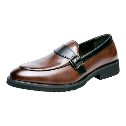 Italian Genuine Leather Penny-Loafers