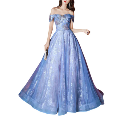 Sequins French Gowns