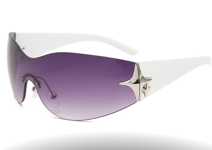 Rimless Star Sunglasses