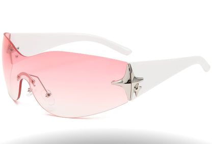 Rimless Star Sunglasses