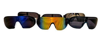 Reflective Multicolored  Sunglasses