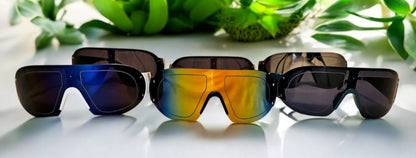 Reflective Multicolored  Sunglasses