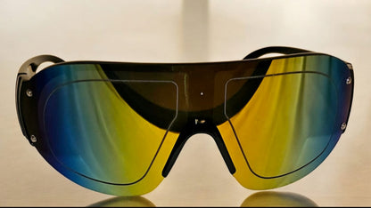 Reflective Multicolored  Sunglasses