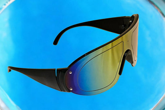 Reflective Multicolored  Sunglasses