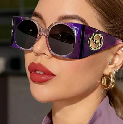 Retro Oversized Square Sunglasses