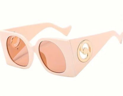 Retro Oversized Square Sunglasses