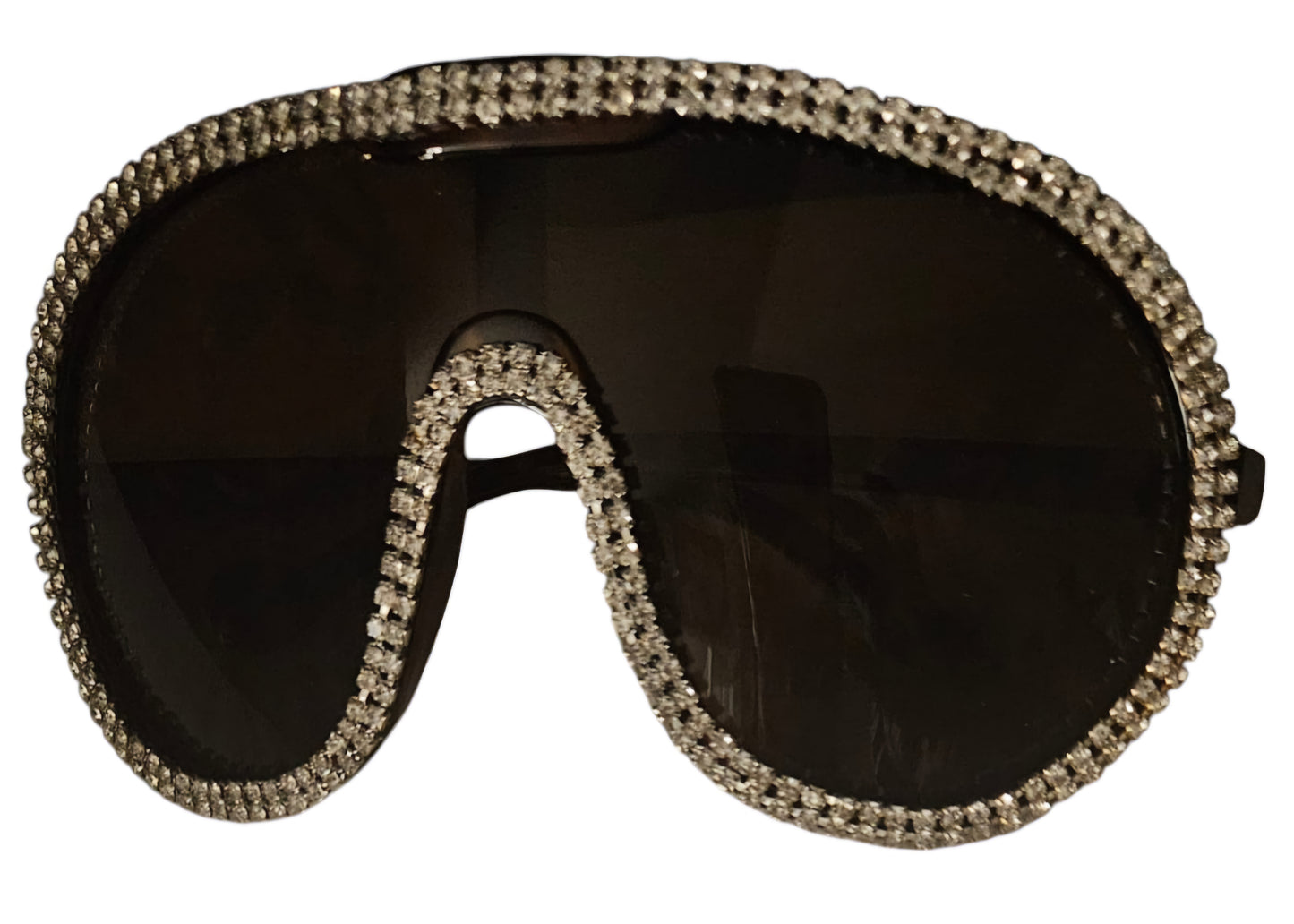 Oversized Luxury Rhinetones Sunglasses