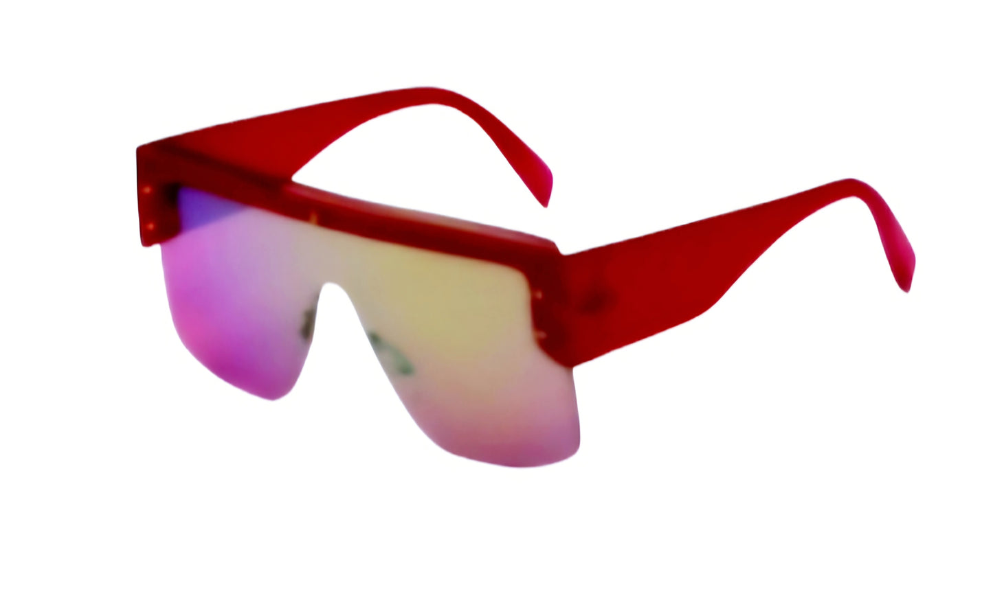 Red Multicolored Sunglasses