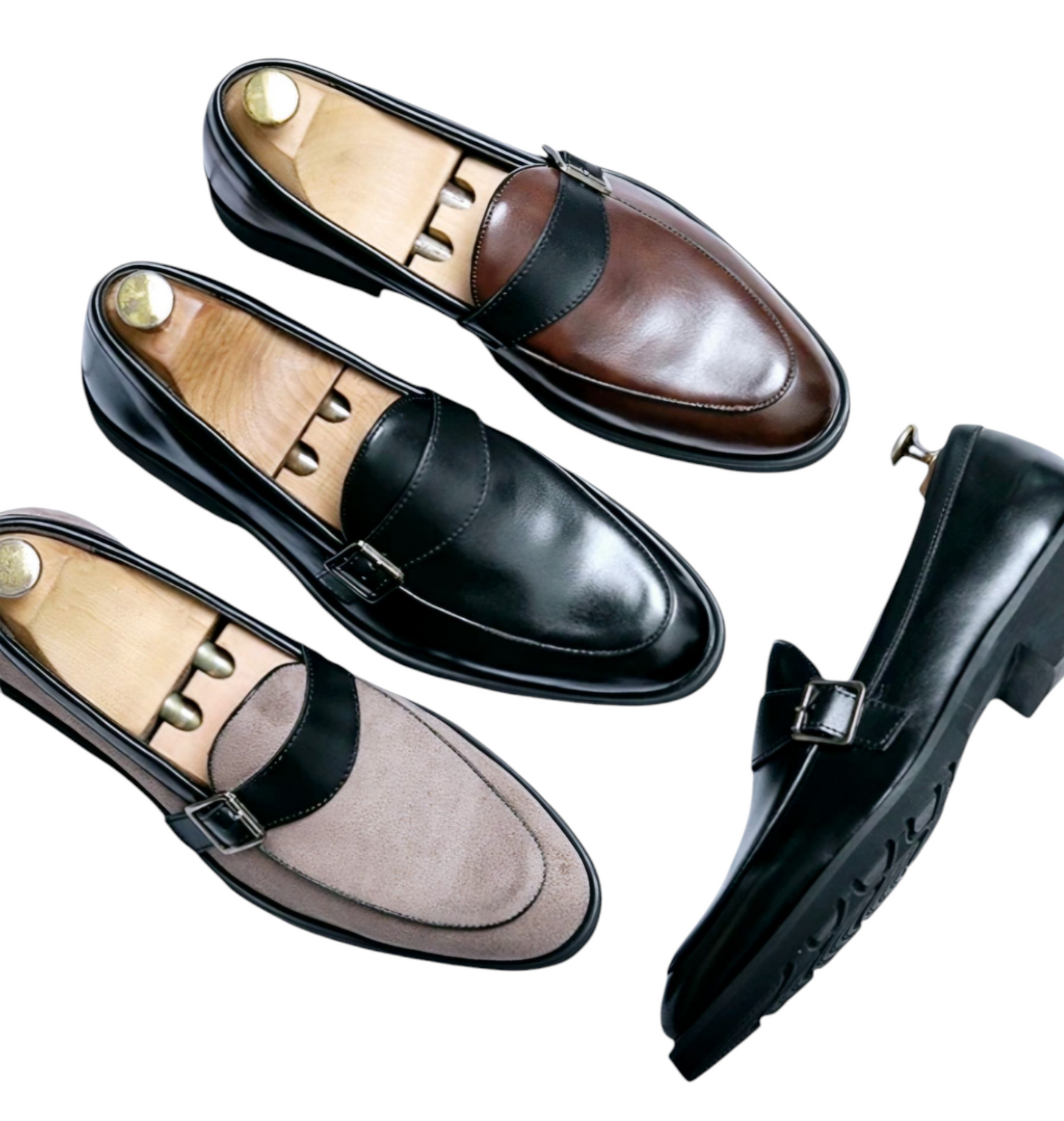 Italian Genuine Leather Penny-Loafers