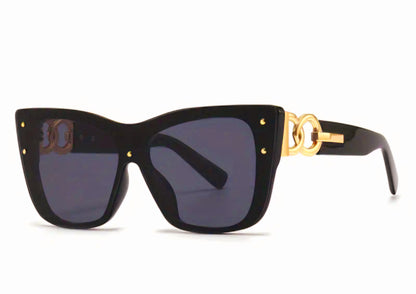 Chic Oversized Cat-Eye Sunglasses
