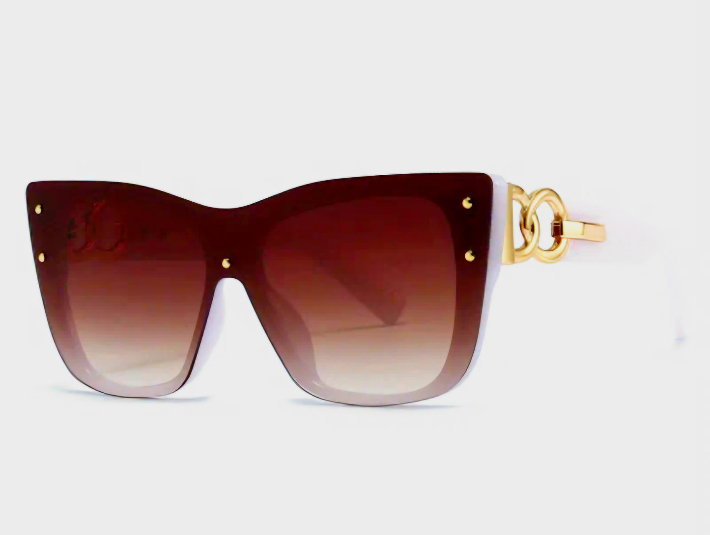 Chic Oversized Cat-Eye Sunglasses