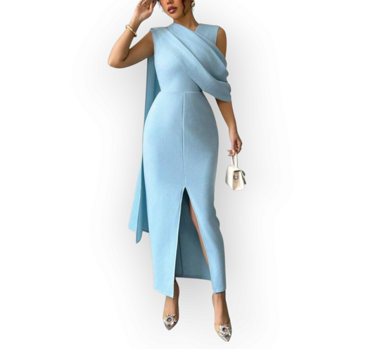 Sleeveless Stylish V-Neck Dress