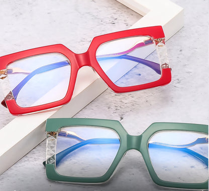 Oversized Blue-Light Blocking Eyeglasses