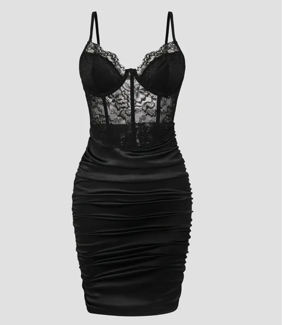 Sexy Lace Fishbone Dress