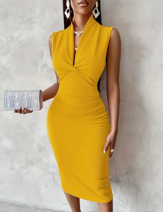 Stylish Elegant Midi Dress