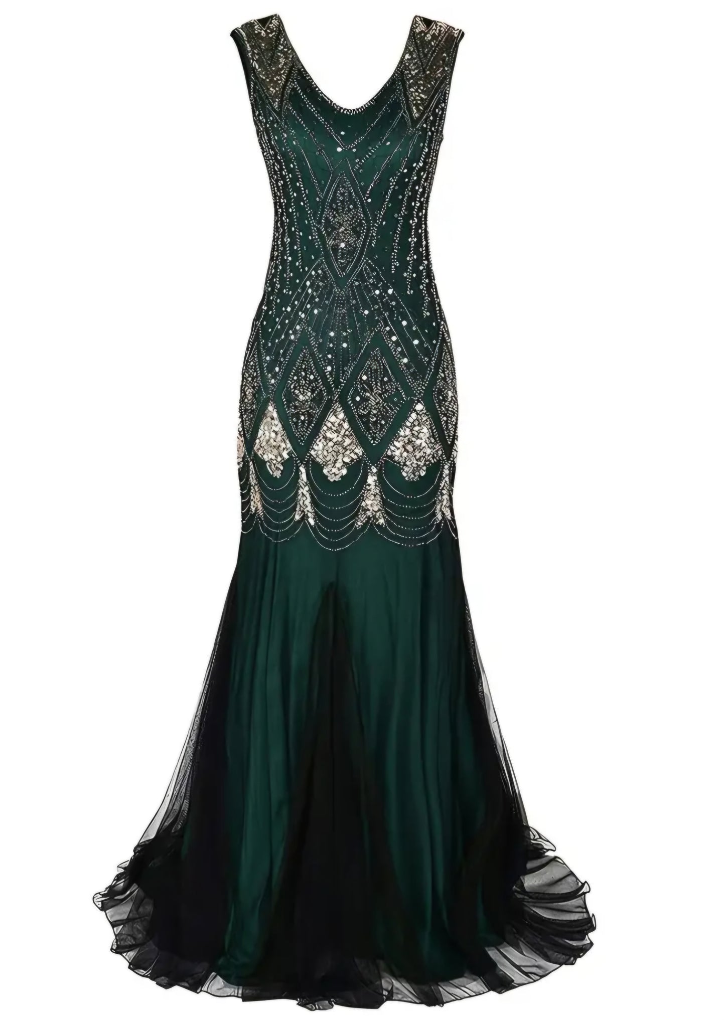 Elegant Sequin Mermaid Dress