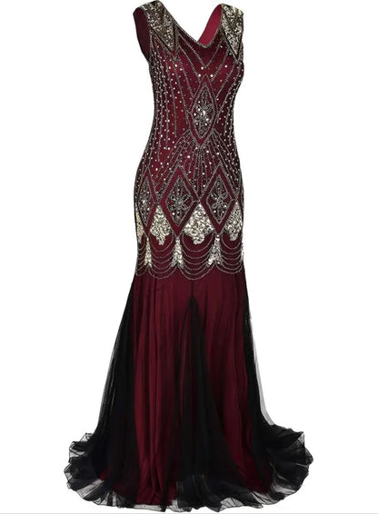 Elegant Sequin Mermaid Dress