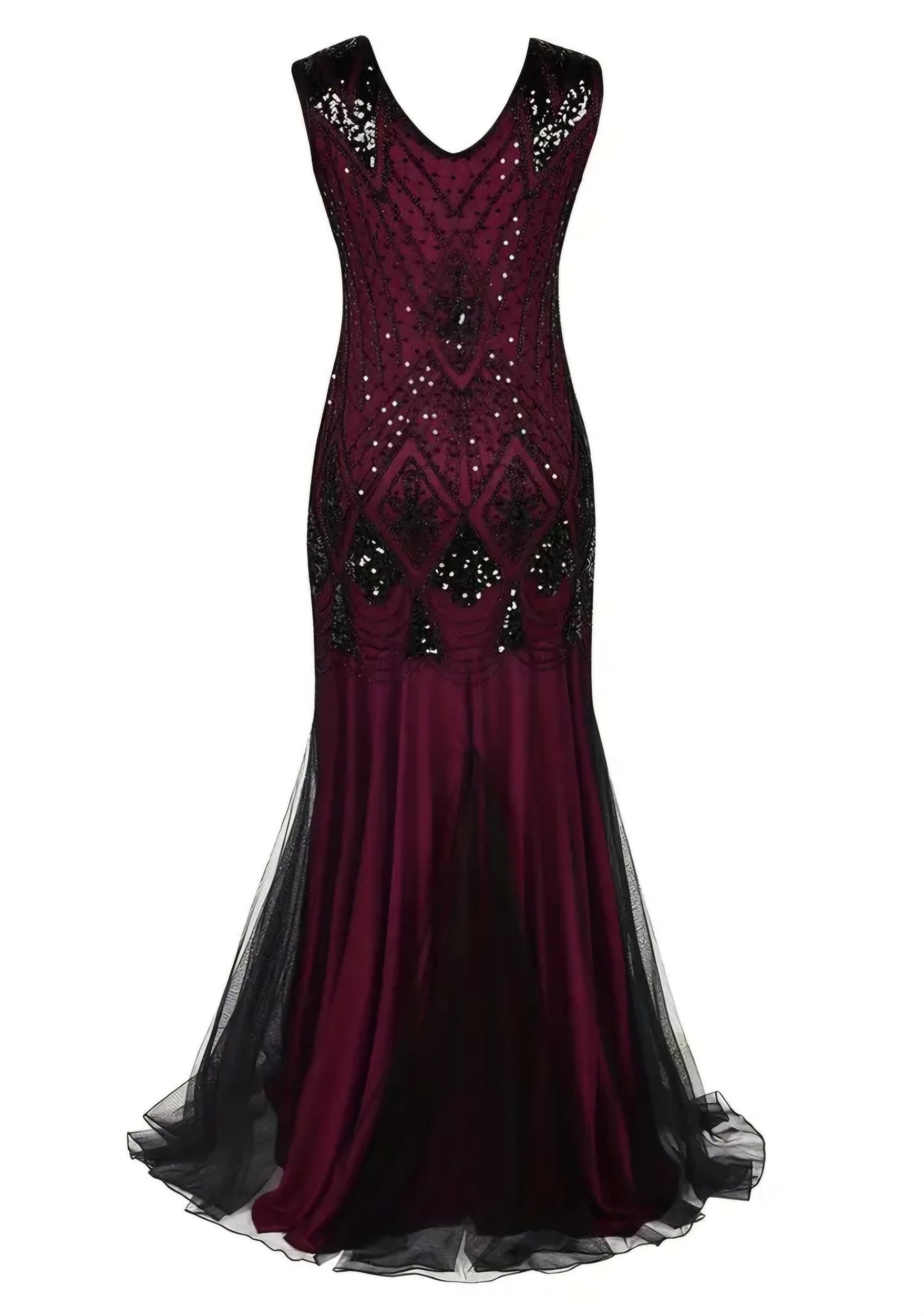 Elegant Sequin Mermaid Dress