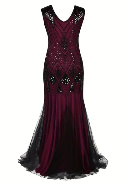 Elegant Sequin Mermaid Dress