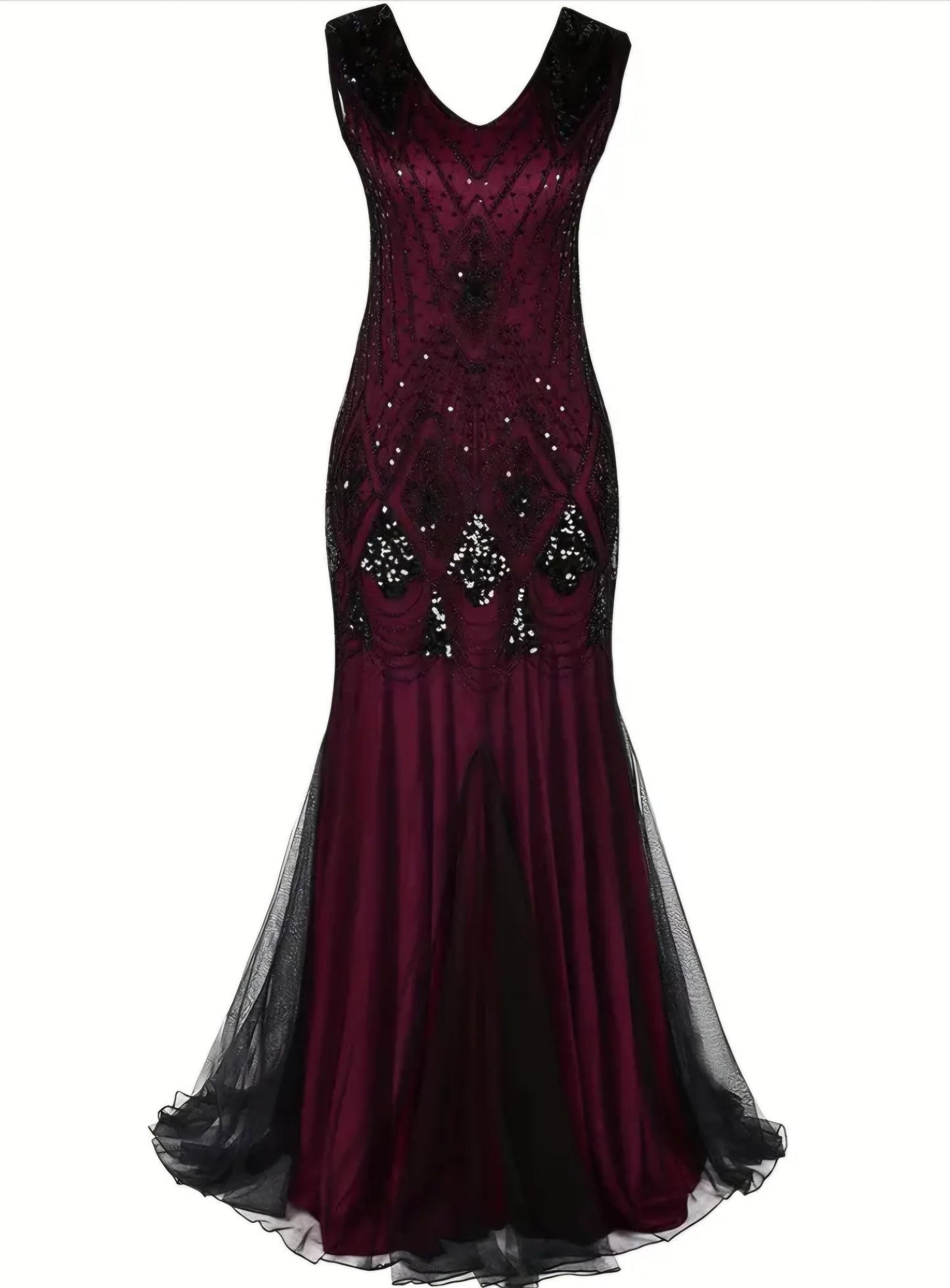 Elegant Sequin Mermaid Dress