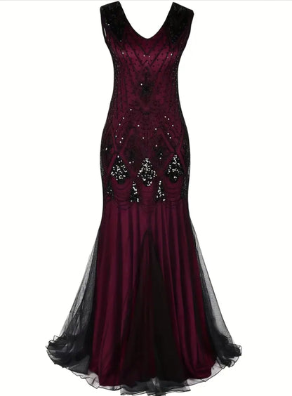 Elegant Sequin Mermaid Dress