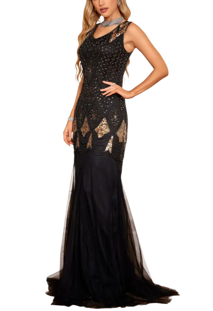 Elegant Sequin Mermaid Dress