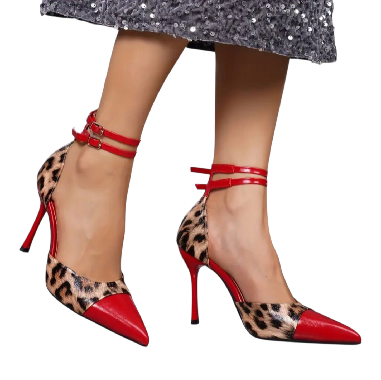 Stylish Leopard Print Stiletto Heels