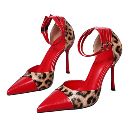 Stylish Leopard Print Stiletto Heels