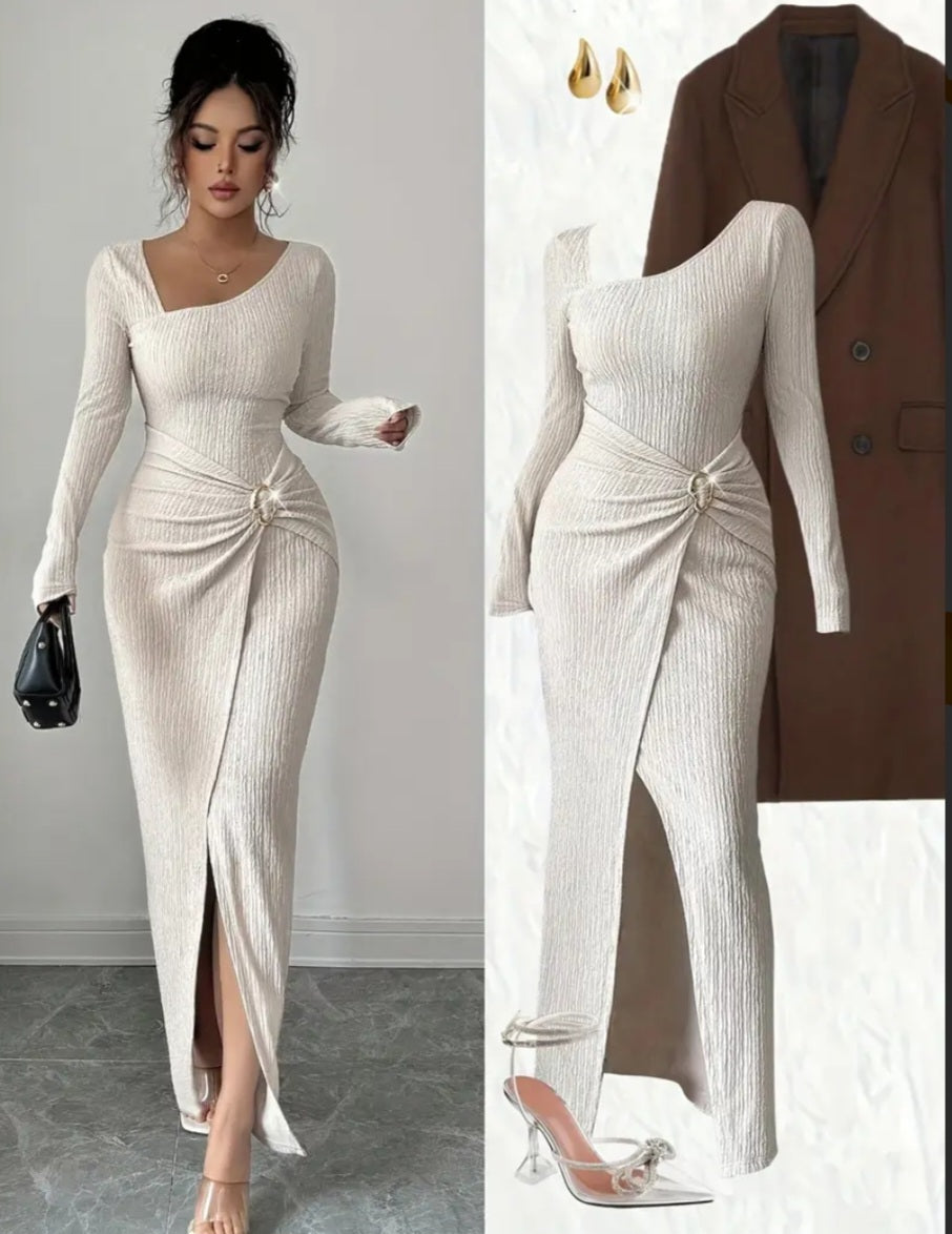 High-Stretch Pencil Dress