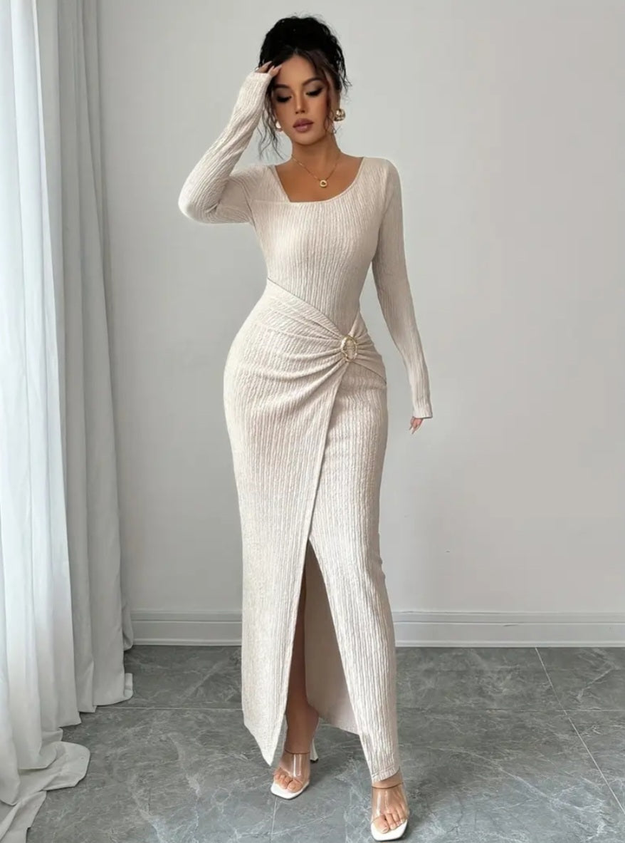 High-Stretch Pencil Dress
