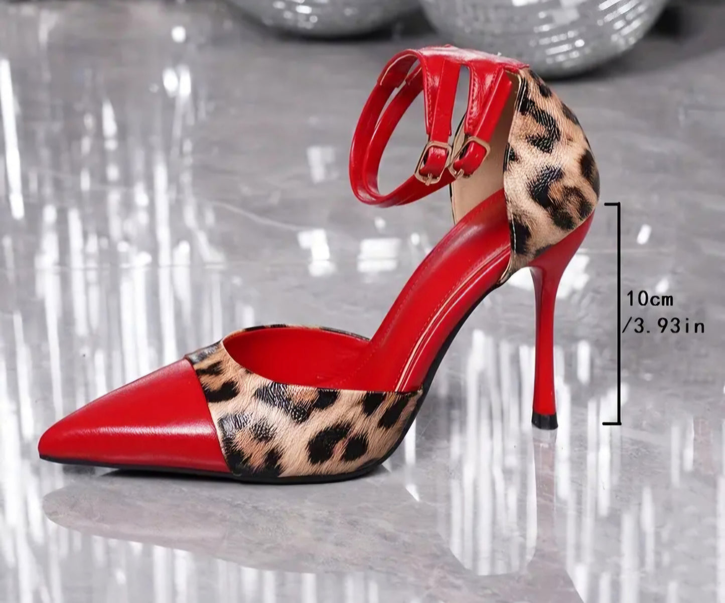 Stylish Leopard Print Stiletto Heels
