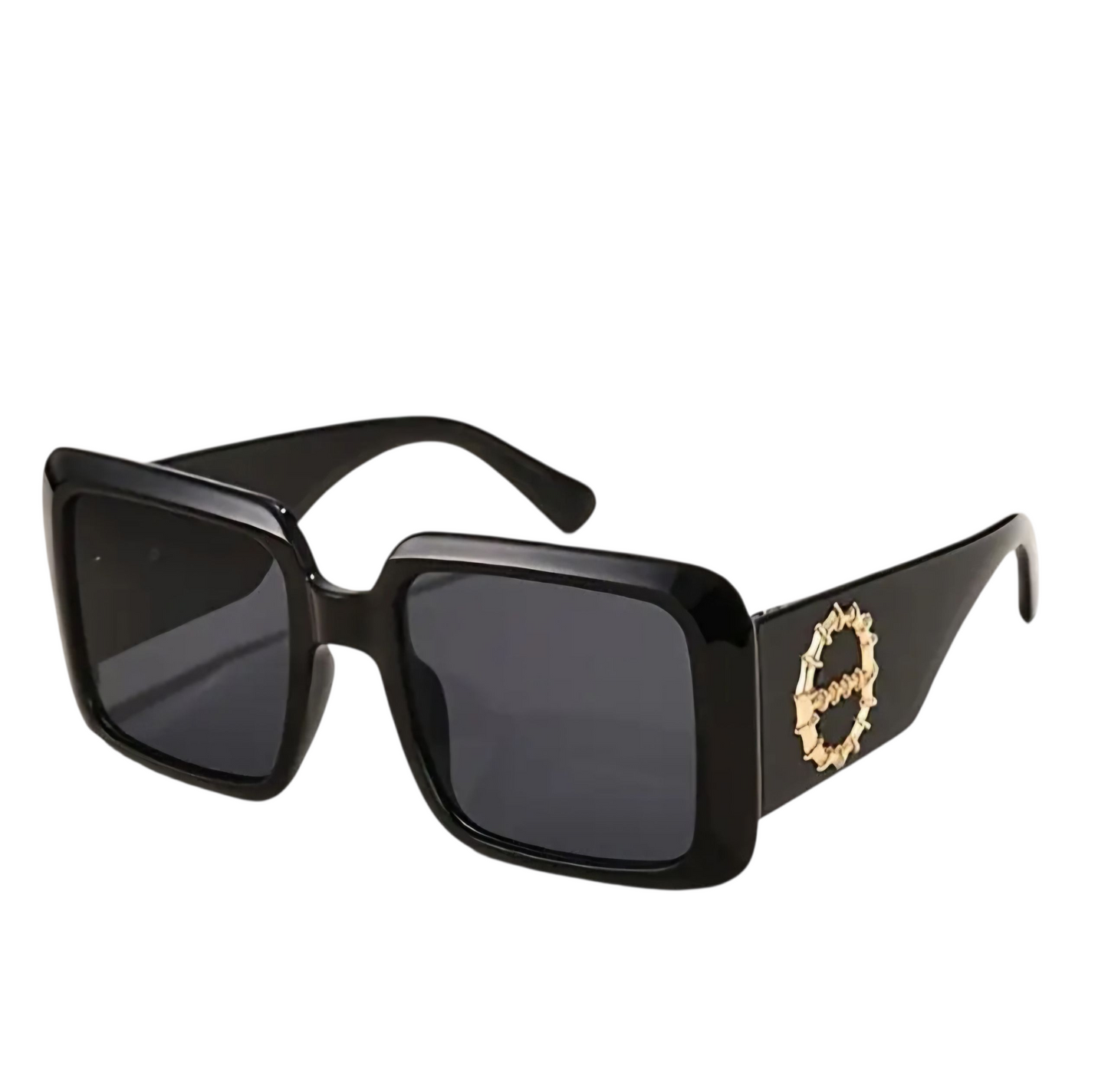 Unisex High-End Black Stylish Shades