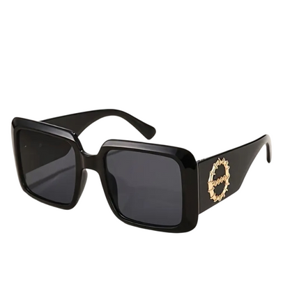 Unisex High-End Black Stylish Shades