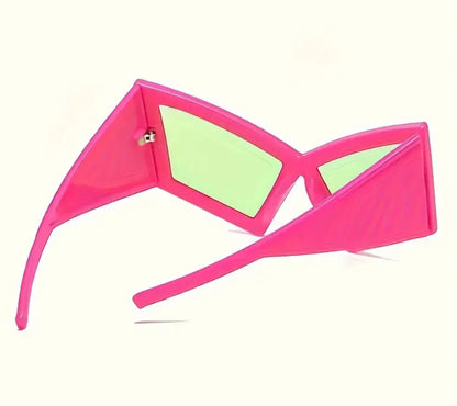 Trendy Bold Futuristic Fashion Glasses