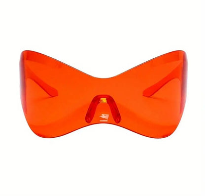 Unisex Trendy Oversized Futuristic Hip-Hop Glasses